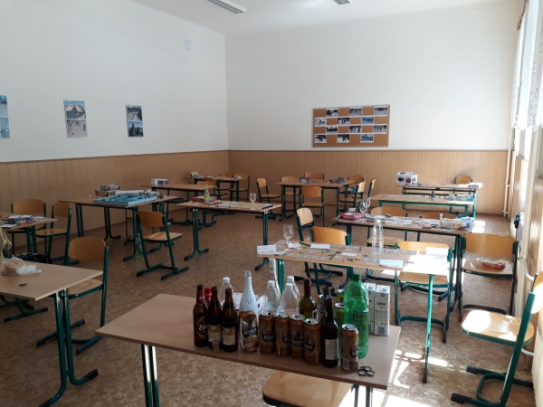 prázdné lahve, třída